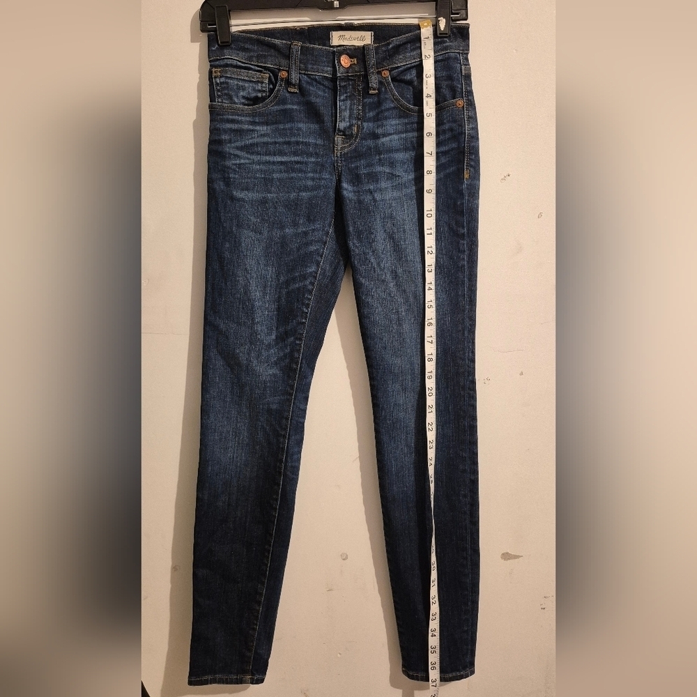 Madewell Indigo Straight Leg Jeans